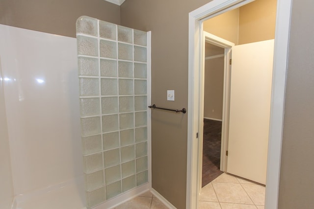 bathroom featuring tile patterned floors