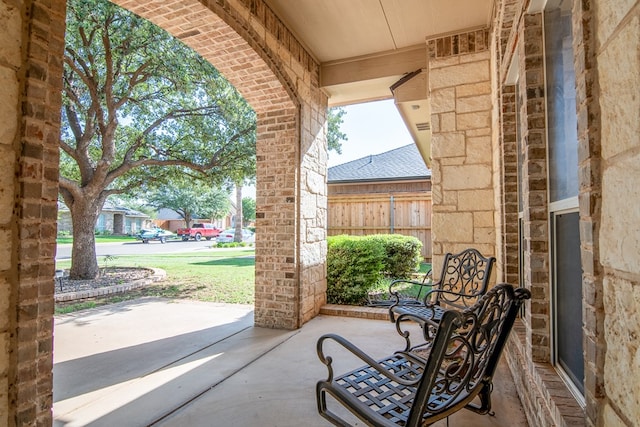 4204 Baybrook Pl, Midland, TX 79707 - view of porch