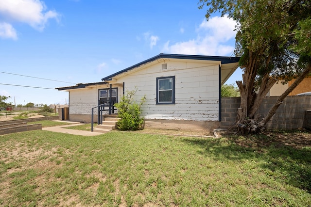 601 Caylor Dr, Big Spring, TX 79720 - back of property