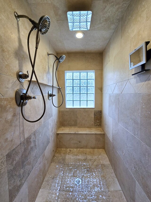3410 Humble Ave, Midland, TX 79707 - full bathroom featuring tiled shower