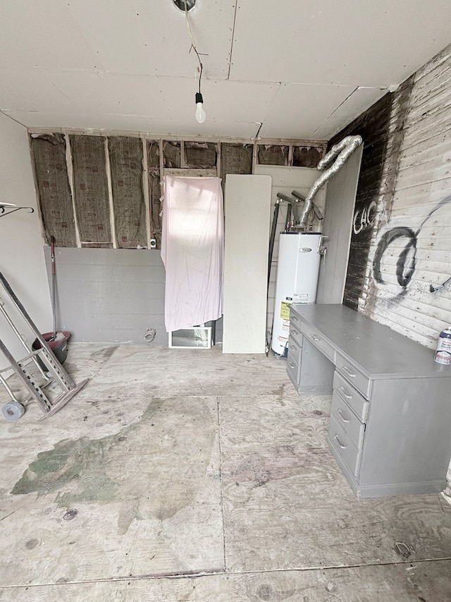 kitchen with water heater