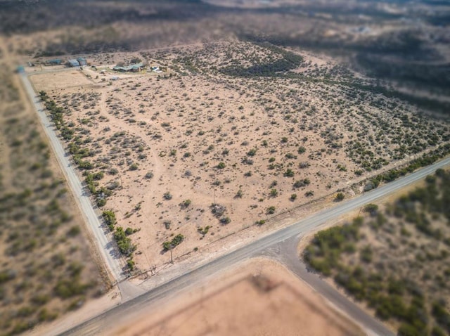 bird's eye view featuring a rural view