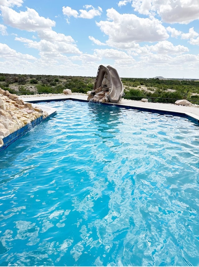 view of pool