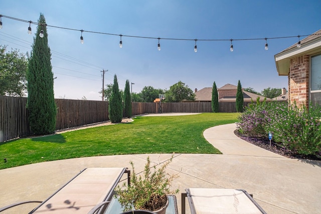 801 Keystone Ct, Midland, TX 79705 - view of yard with a patio area