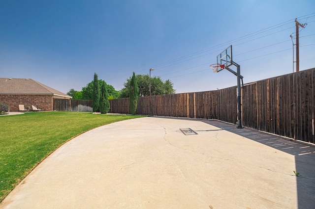 801 Keystone Ct, Midland, TX 79705 - view of patio / terrace with basketball hoop