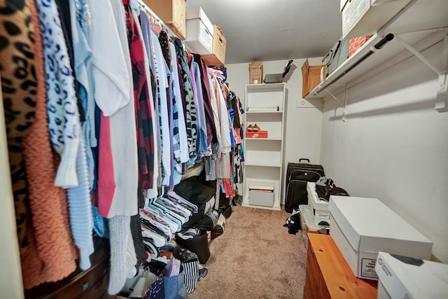 4107 Crestgate Ave, Midland, TX 79707 - spacious closet with light colored carpet
