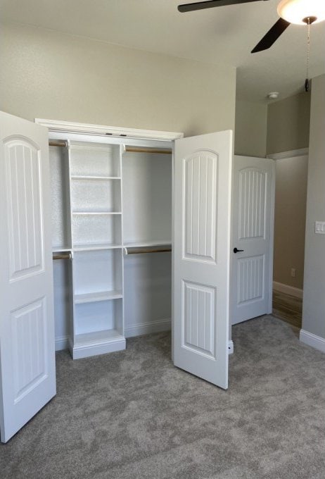 view of closet