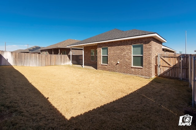 view of rear view of property