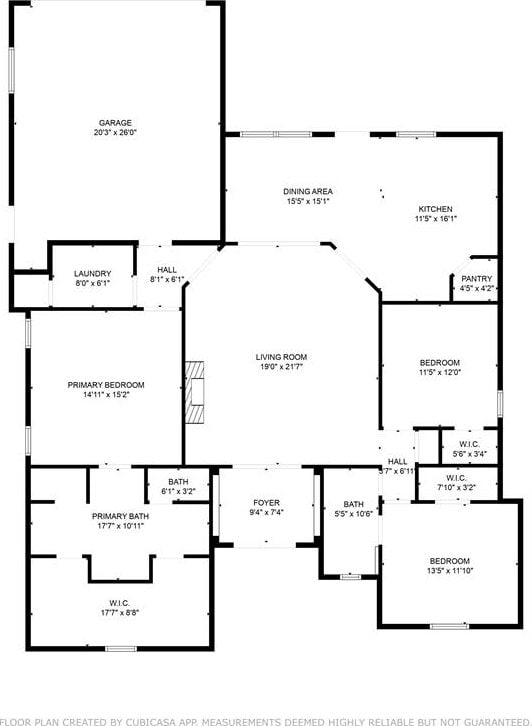 floor plan / room layout
