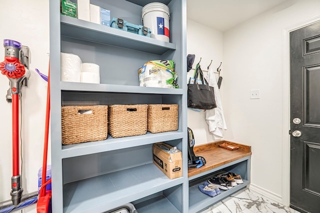 view of mudroom