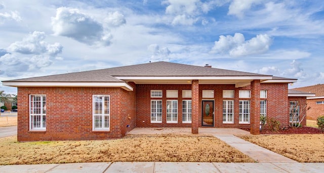 view of rear view of house