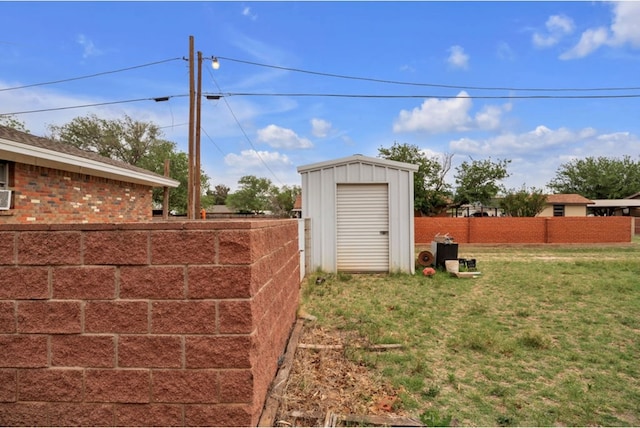312 N Main St, Coahoma, TX 79511 - view of shed featuring fence
