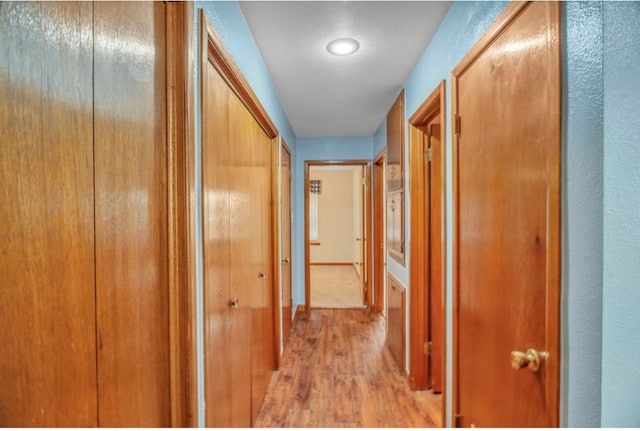 312 N Main St, Coahoma, TX 79511 - corridor with light wood finished floors