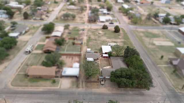 312 N Main St, Coahoma, TX 79511 - birds eye view of property featuring a residential view