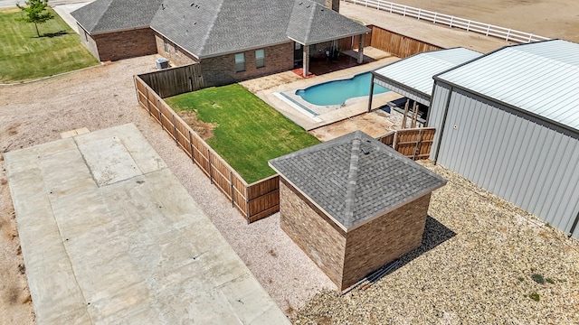 aerial view