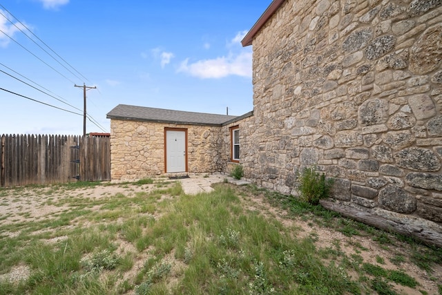 1101 Barnes Ave, Big Spring, TX 79720 - view of yard