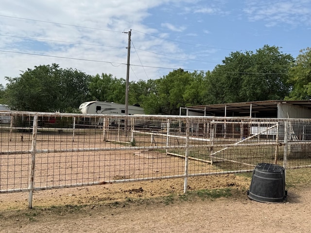 view of stable