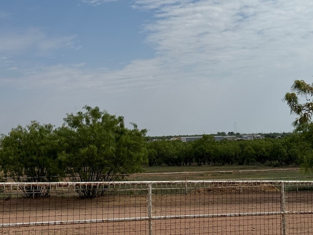 view of nature with a rural view