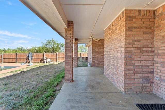 view of patio