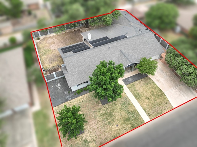 drone / aerial view