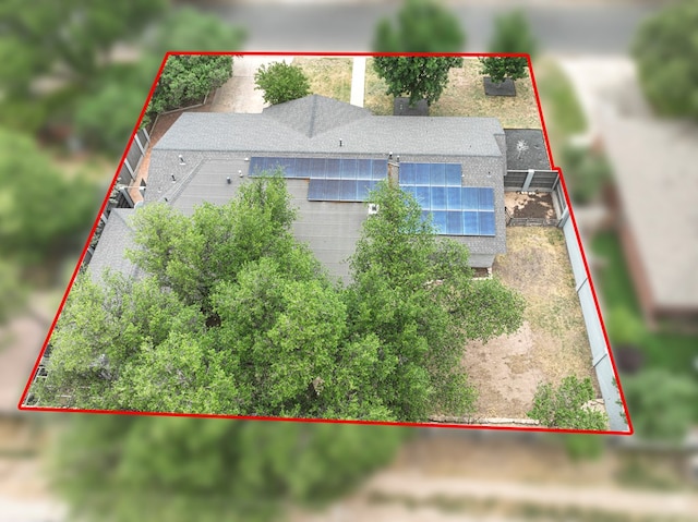 drone / aerial view