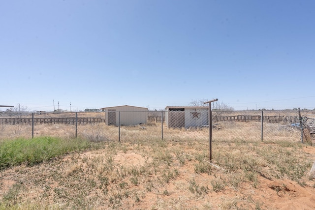 6308 S County Rd 1182, Midland, TX 79706 - view of yard featuring fence and a rural view