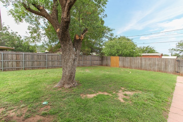 2702 Ann Dr, Big Spring, TX 79720 - view of fenced backyard