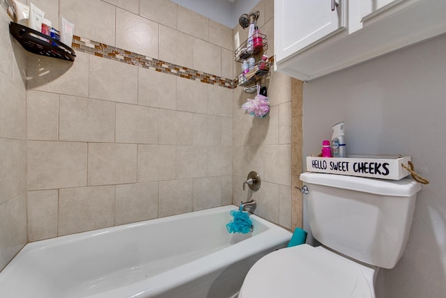 438 W Pine Ave, Midland, TX 79705 - full bathroom with toilet and shower / tub combination