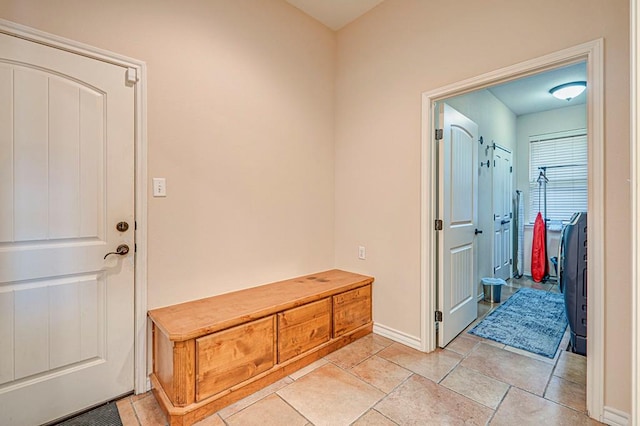 view of mudroom