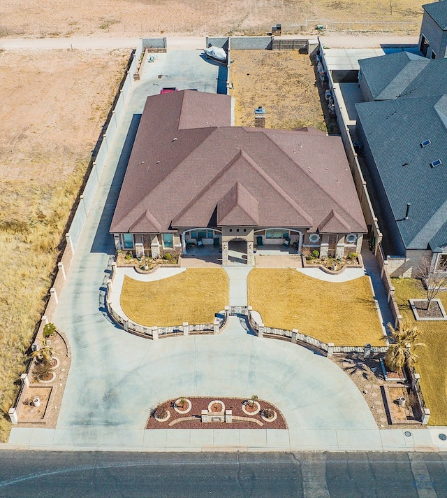 aerial view