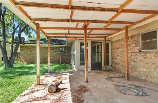 view of patio