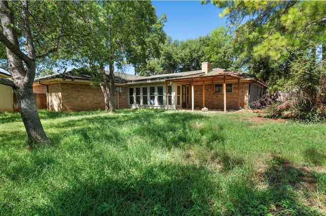 view of back of house