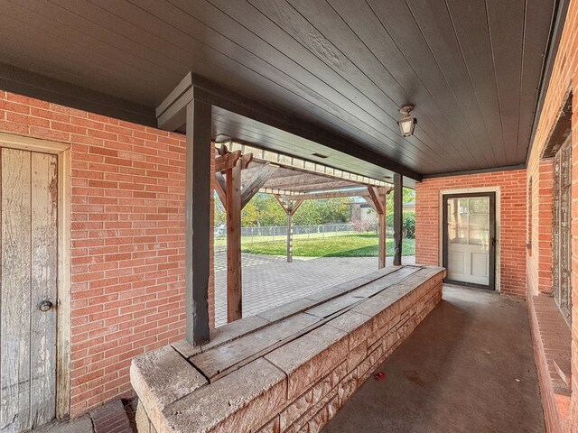 view of patio