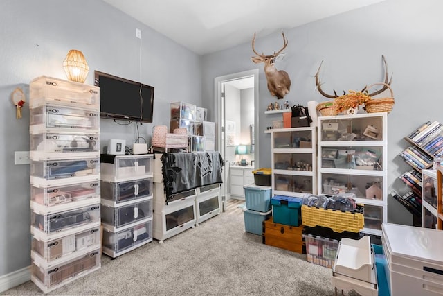 6811 Elkins Rd, Midland, TX 79705 - bedroom with carpet floors