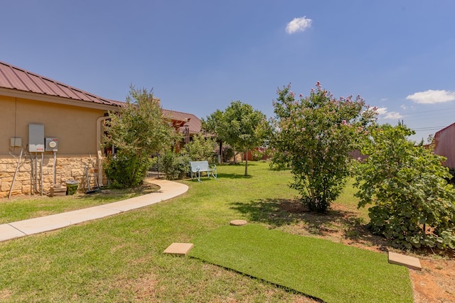 6811 Elkins Rd, Midland, TX 79705 - view of grassy yard