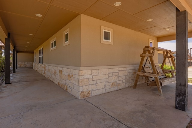 6811 Elkins Rd, Midland, TX 79705 - view of patio