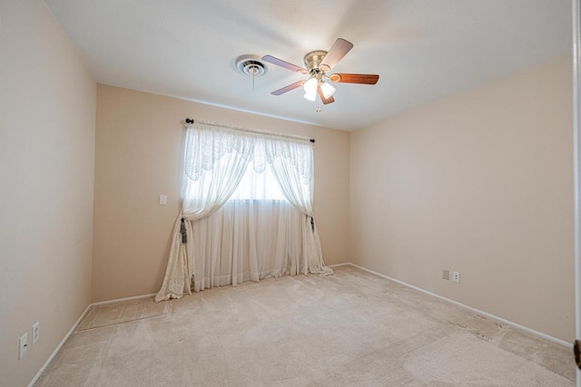 3525 Stanolind Ave, Midland, TX 79707 - unfurnished room featuring a ceiling fan and carpet floors