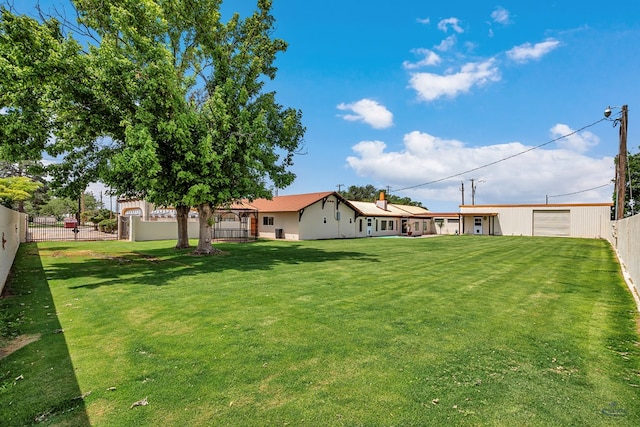 1510 W School St, Stanton, TX 79782 - view of yard