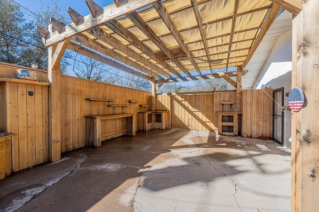 1207 Kansas, Midland, TX 79705 - view of patio