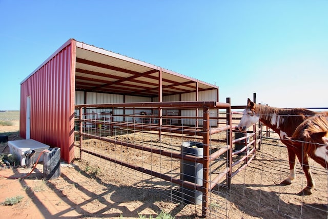 7501 N County Rd 29, Big Spring, TX 79720 - view of horse barn