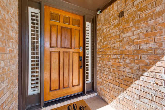 2603 Hughes St, Midland, TX 79705 - property entrance with brick siding