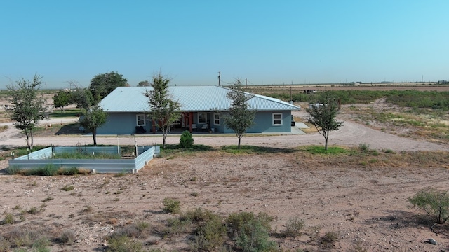 24501 S County Rd 1210, Midland, TX 79706 - back of property with a garden