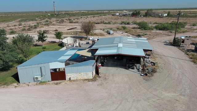 24501 S County Rd 1210, Midland, TX 79706 - aerial view of sparsely populated area featuring a desert landscape
