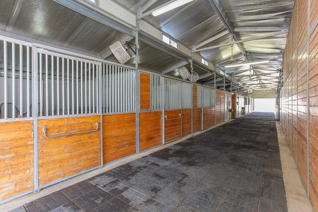 view of stable