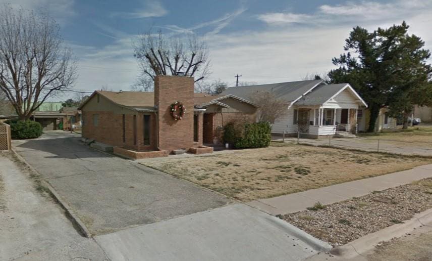 view of ranch-style home