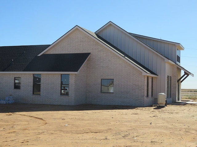 view of rear view of property