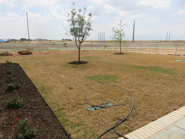 9811 E County Rd 108, Midland, TX 79706 - view of yard featuring a view of rural / pastoral area