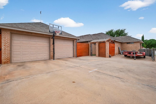 4616 Woodbar Ct, Midland, TX 79707 - view of garage
