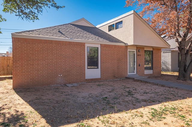 view of back of house