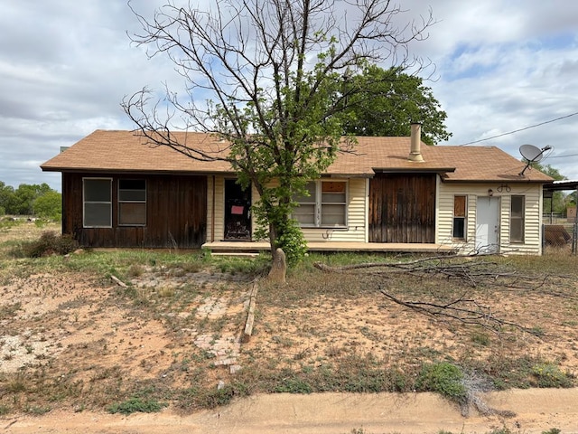 view of ranch-style home